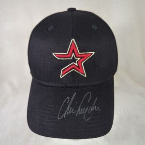 Houston Astros Hat Signed Chris Snyder Autographed Adjustable Cap MLB Melonwear